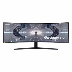Samsung C49G95TSSU, 124,5 cm (49"), 5120 x 1440 Pixel, Quad HD, QLED, 1 ms, Nero, Bianco