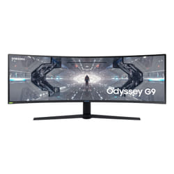 Samsung C49G95TSSU LED display 124,5 cm (49") 5120 x 1440 Pixel Quad HD QLED Nero, Bianco