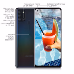 Samsung Galaxy A21s 3GB 32 GB Nero - Vista aggiuntiva 4