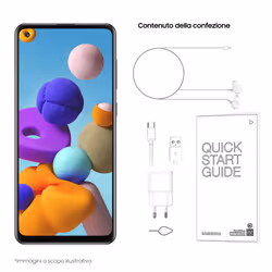 Samsung Galaxy A21s 3GB 32 GB Nero - Vista aggiuntiva 6