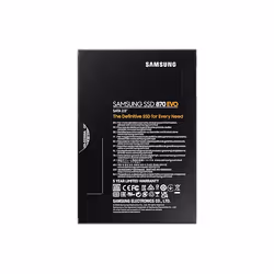 Samsung 870 EVO 500 GB 2.5" Serial ATA III V-NAND MLC - Vista aggiuntiva 7