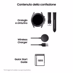 Samsung Galaxy Watch3 Smartwatch Bluetooth, cassa 45mm acciaio, cinturino pelle, Saturimetro, Rilevamento cadute, Monitoraggio sport, 53,8g, Batteria 340 mAh, IP68, Mystic Silver - Vista aggiuntiva 8