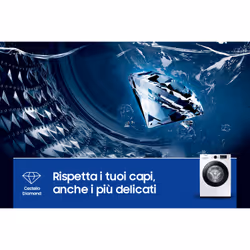 Samsung WW70TA026AE/ET lavatrice a caricamento frontale Crystal Clean™ 7 kg Classe B 1200 giri/min, Porta nera + panel nero - Vista aggiuntiva 7