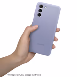 Samsung Galaxy S21+ 5G Silicone cover in silicone morbido