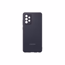 Samsung EF-PA725TBEGWW Cover Galaxy A72 silicone Nero - Vista aggiuntiva 4