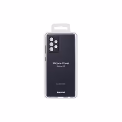 Samsung EF-PA725TBEGWW Cover Galaxy A72 silicone Nero - Vista aggiuntiva 6