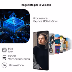 Samsung Galaxy S21 256 GB Phantom Gray - Vista aggiuntiva 7