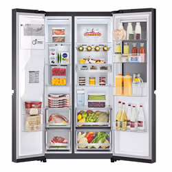 LG InstaView GSXV91MCAE Side by Side Door in DoorTM 635lt Classe energetica E - Vista aggiuntiva 8