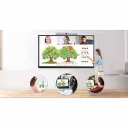 LG 65TR3DJ-B lavagna interattiva 65" Touch screen Nero - Vista aggiuntiva 5