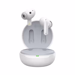 LG TONE Free FP5 - Auricolari True Wireless Bluetooth con ANC (Bianco), True Wireless Stereo (TWS), MUSICA, 10,4 g, Auricolar ...