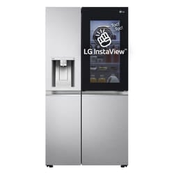 LG InstaView GSXV90MBAE Frigorifero side-by-side 635 L Acciaio inox classe E No Frost
