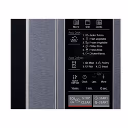 LG MH6044V forno a microonde Nero, Acciaio inox Microonde con grill Superficie piana 20 L 800 W - Vista aggiuntiva 4