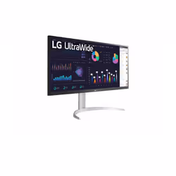 LG 34WQ650-W 34" WFHD LCD Argento, Bianco - Vista aggiuntiva 4