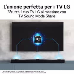LG Soundbar S90QY 570W 5.1.3 canali, Meridian, Dolby Atmos, NOVITÀ 2022 - Vista aggiuntiva 4