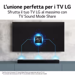 LG Soundbar S75Q 380W 3.1.2 canali, Meridian, Dolby Atmos, NOVITÀ 2022 - Vista aggiuntiva 4