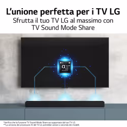 LG Soundbar S65Q 420W 3.1 canali, Meridian, DTS Virtual:X, NOVITÀ 2022 - Vista aggiuntiva 4