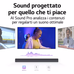 LG Soundbar S65Q 420W 3.1 canali, Meridian, DTS Virtual:X, NOVITÀ 2022 - Vista aggiuntiva 7