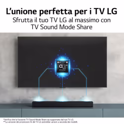 LG Soundbar S60Q 300W 2.1 canali, Dolby Atmos Virtual, 4K Pass Through, NOVITÀ 2022 - Vista aggiuntiva 5