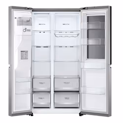LG InstaView Frigorifero Side-by-Side GSXV80PZLE Classe E Capacità 635 litri Total No Frost - Vista aggiuntiva 6