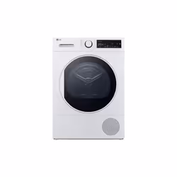 LG RH8D13WH, Libera installazione, Caricamento frontale, Pompa di calore, Bianco, Manopola, Touch, Destra