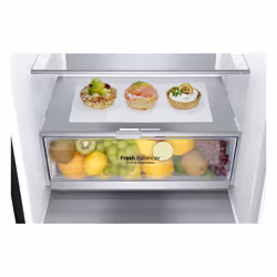 LG GBB72MCVBN Frigorifero combinato, Classe B, 384L, MetalFresh, Wine Rack, No frost, Nero - Vista aggiuntiva 8