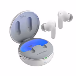 LG TONE Free DT90Q, Con cavo e senza cavo, Chiamate/Musica/Sport/Tutti i giorni, Auricolare, Bianco
