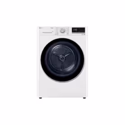 LG RH90V9AV3N, Libera installazione, Caricamento frontale, Pompa di calore, Bianco, Manopola, Porta in vetro