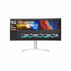 LG 38BQ85C-W, 95,2 cm (37.5"), 3840 x 1600 Pixel, Quad HD+, 5 ms, Bianco