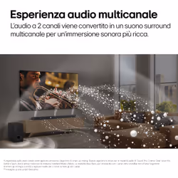 LG Soundbar S95TR, 810W su 9.1.5 canali, Dolby Atmos, Wi-Fi, Casse posteriori incluse - Vista aggiuntiva 7