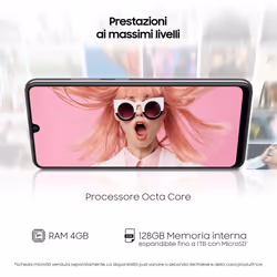 Samsung Galaxy A32 A32 128 GB Display 6.4” FHD+ Super AMOLED Awesome Black - Vista aggiuntiva 6