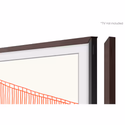 Samsung Cornice 2021 The Frame 43" Marrone Modern - Vista aggiuntiva 6