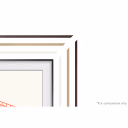 Samsung Cornice 2021 The Frame 43" Marrone Modern - Vista aggiuntiva 8