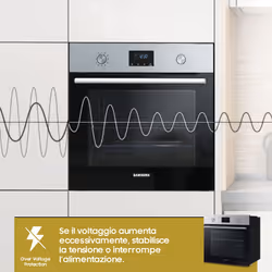 Samsung NV68A1110BS Forno Multifunzione ad incasso Serie 3 68 L A Inox - Vista aggiuntiva 7