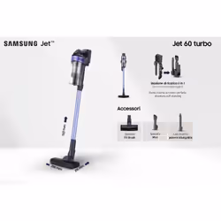 Samsung Aspirapolvere senza filo Jet™ 60 turbo 150W VS15A6031R4 - Vista aggiuntiva 4
