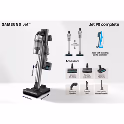 Samsung Aspirapolvere senza filo Jet™ 90 complete 200aW VS20R9046T3 - Vista aggiuntiva 5