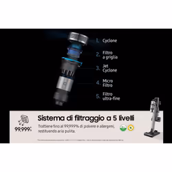 Samsung Aspirapolvere senza filo Jet™ 90 complete 200aW VS20R9046T3 - Vista aggiuntiva 6