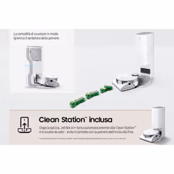 Samsung Robot Aspirapolvere Jetbot AI+ VR50T95735W - Vista aggiuntiva 4