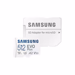 Samsung EVO Plus 512 GB MicroSDXC UHS-I Classe 10 - Vista aggiuntiva 4