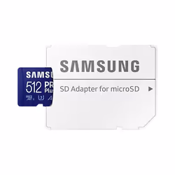 Samsung PRO Plus 512 GB MicroSDXC UHS-I Classe 10 - Vista aggiuntiva 5