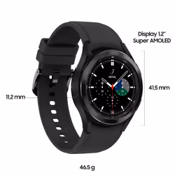Samsung Galaxy Watch4 Classic Smartwatch Ghiera Interattiva Acciaio Inossidabile 42mm Memoria 16GB Black