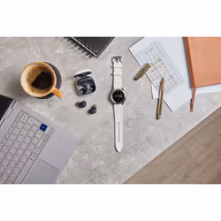 Samsung Galaxy Watch4 Classic 46mm Argento Wi-Fi GPS (satellitare) - Vista aggiuntiva 7