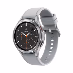 Samsung Galaxy Watch4 Classic Smartwatch Ghiera Interattiva Acciaio Inossidabile 46mm Memoria 16GB Silver, 3,56 cm (1.4"), OL ...