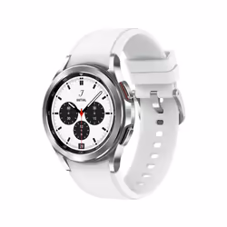 Samsung Galaxy Watch4 Classic Smartwatch Ghiera Interattiva Acciaio Inossidabile 42mm Memoria 16GB Silver, 3,05 cm (1.2"), OL ...