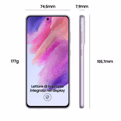 Samsung Galaxy S21 FE 5G Display 6.4" RAM 6 GB, 256 GB, 4., Lavender