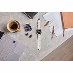 Samsung Galaxy Watch4 Classic 46mm Digitale Touch screen 4G Argento Wi-Fi GPS (satellitare) - Vista aggiuntiva 7