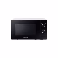 Samsung MS20A3010AH, Superficie piana, Solo microonde, 20 L, 700 W, Manopola, Nero, Bianco