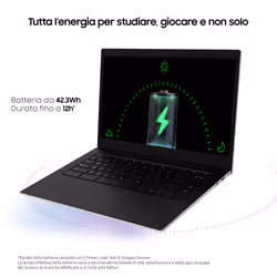 Samsung Galaxy Chromebook Go Intel® Celeron® N N4500 14" HD 4 GB 64 GB eMMC ChromeOS Argento - Vista aggiuntiva 4