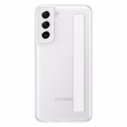 Samsung Silicone Cover with Strap custodia bianca con fascia per Galaxy S21 FE 5G