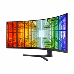 Samsung LS49A950UIU Monitor 49 pollici DQHD VA 120 Hz 4 ms curvo 32:9 QLED Nero - Vista aggiuntiva 4