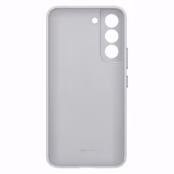 Samsung Leather Cover per Galaxy S22, Light Gray - Vista aggiuntiva 4